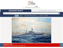 Tablet Screenshot of maritimeprints.com